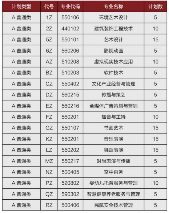 山东艺术设计职业学院2024年最新招生计划（录取规则）