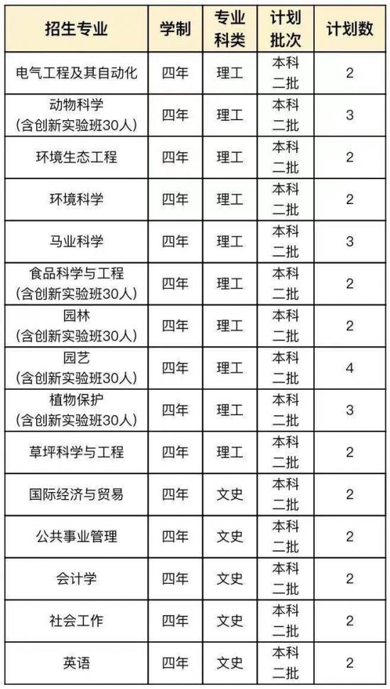 青岛大学、青岛农大、山东建大、鲁东大学招生计划