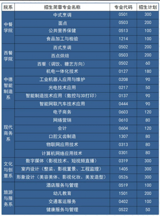 山东省城市服务技术学院2024年最新招生计划（招生对象、资助政策）