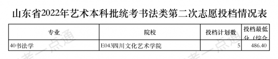 今天12点后查艺术类本科批第2次志愿录取结果！附投档表