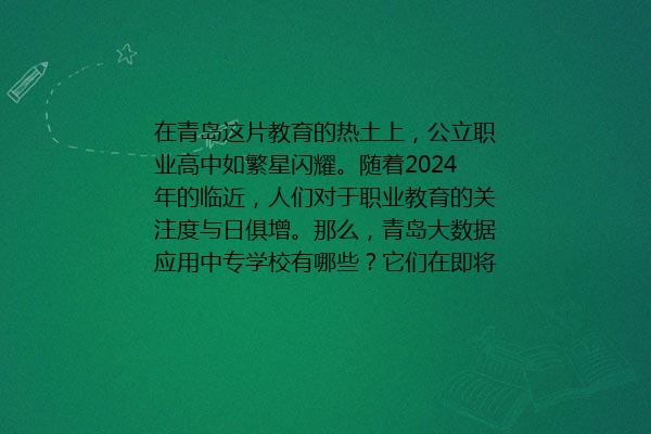 青岛大数据应用中专学校有哪些